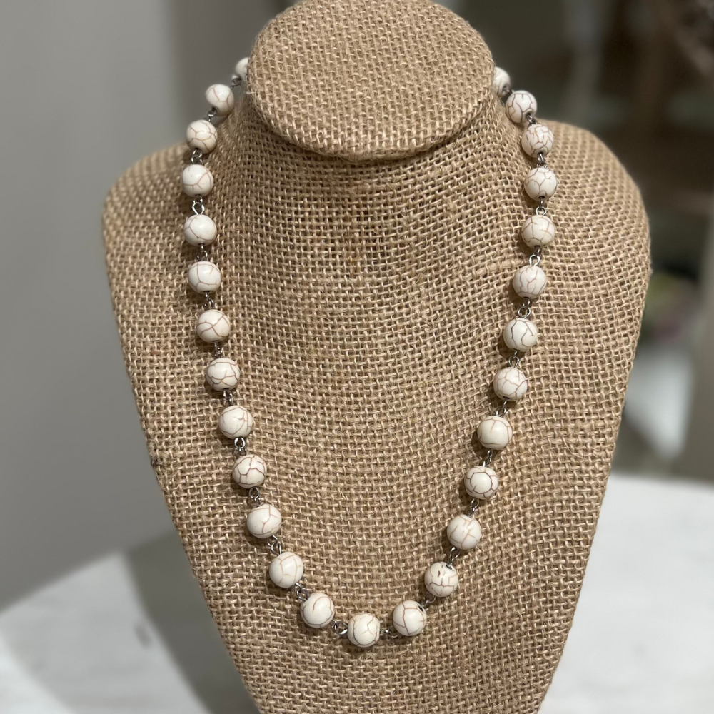 Beach Club Beaded Necklace - New