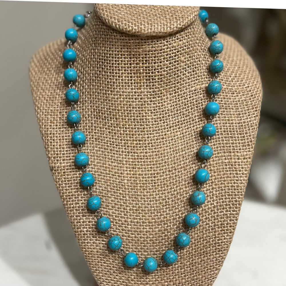 Beach Club Beaded Necklace - New