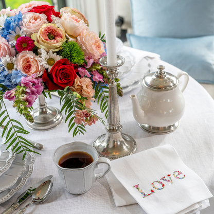 Bella Bianca Beaded Mug