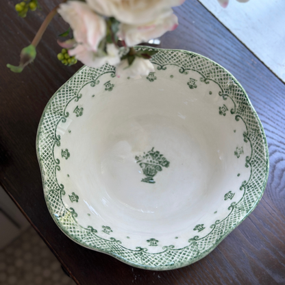 Burano Green Large Serving Bowl - New