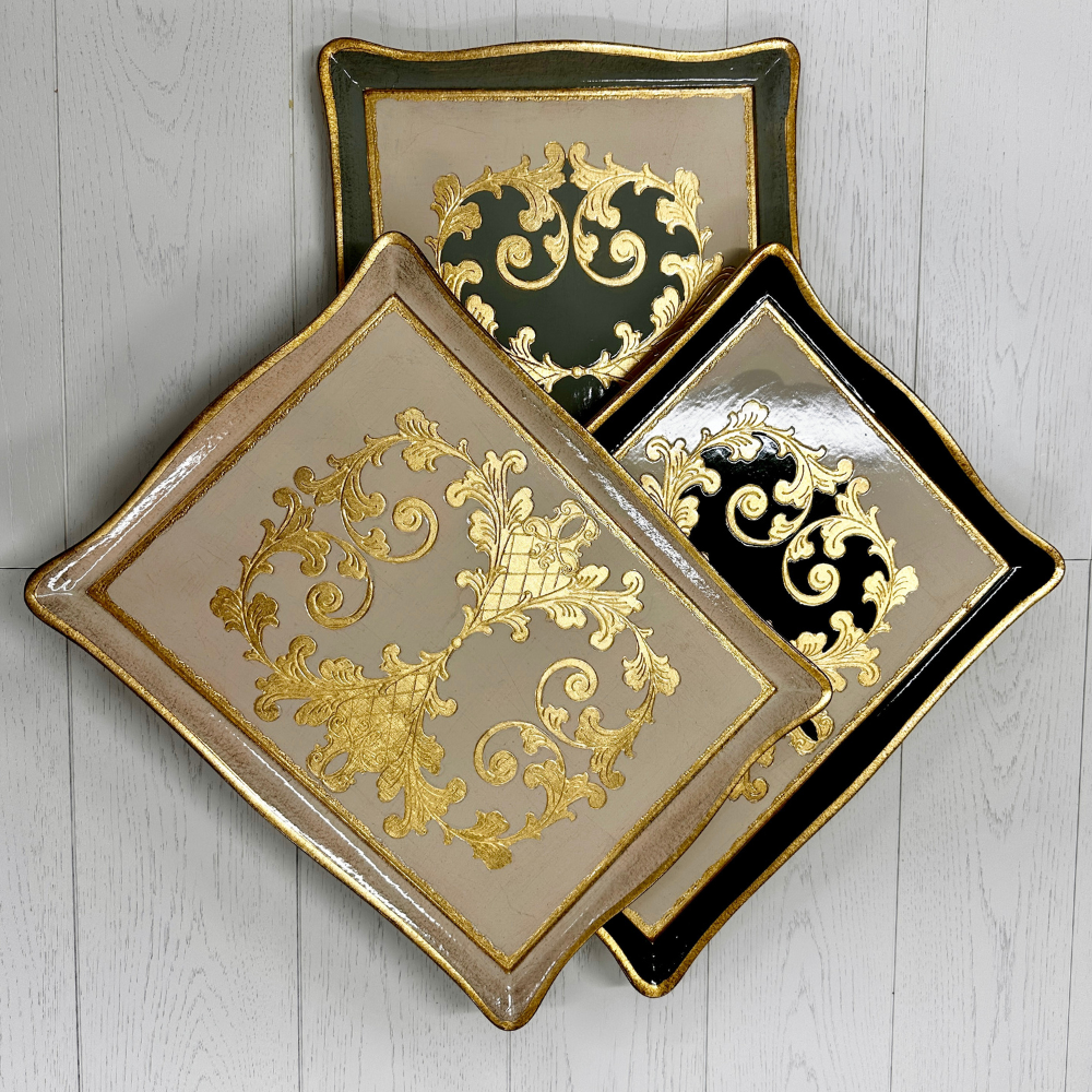 Arte Italica Florentino Baroque Tray - Thumbnail 3