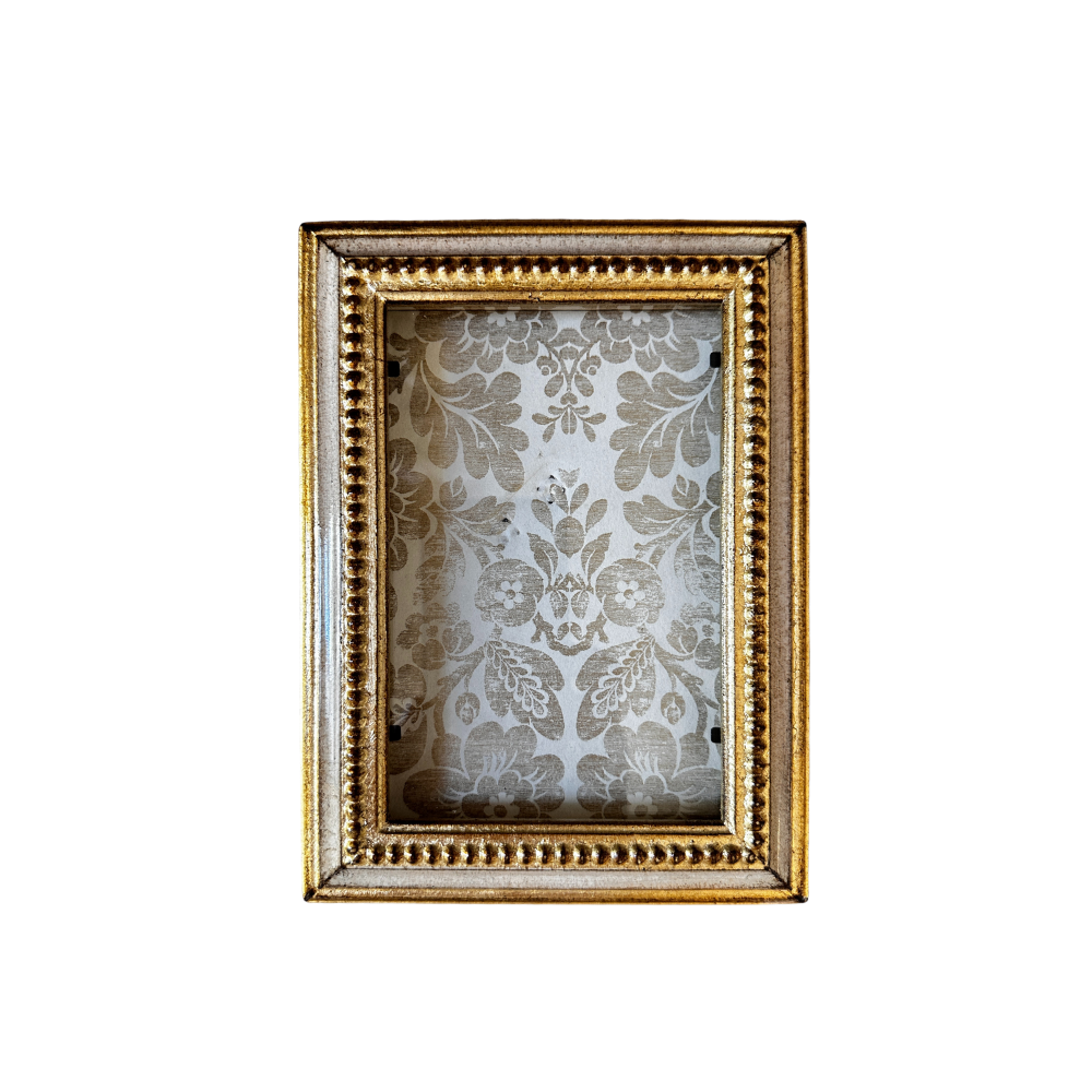 Florentino Wooden Beaded Gold Picture Frame - Website Exclusive - New