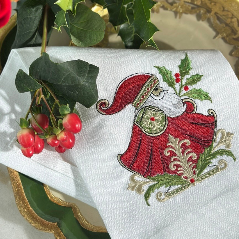 Nordic Santa Towel - New