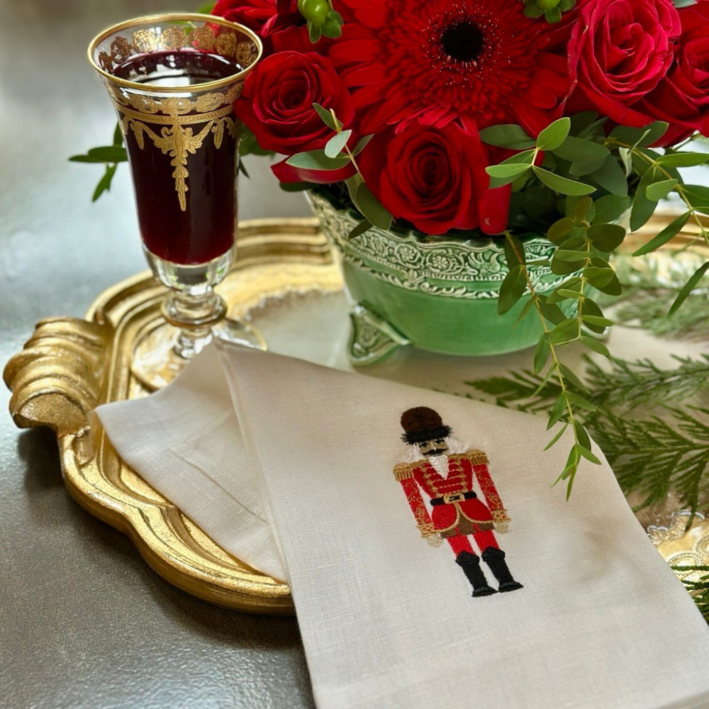 Nutcracker 2025 Linen Towel - New