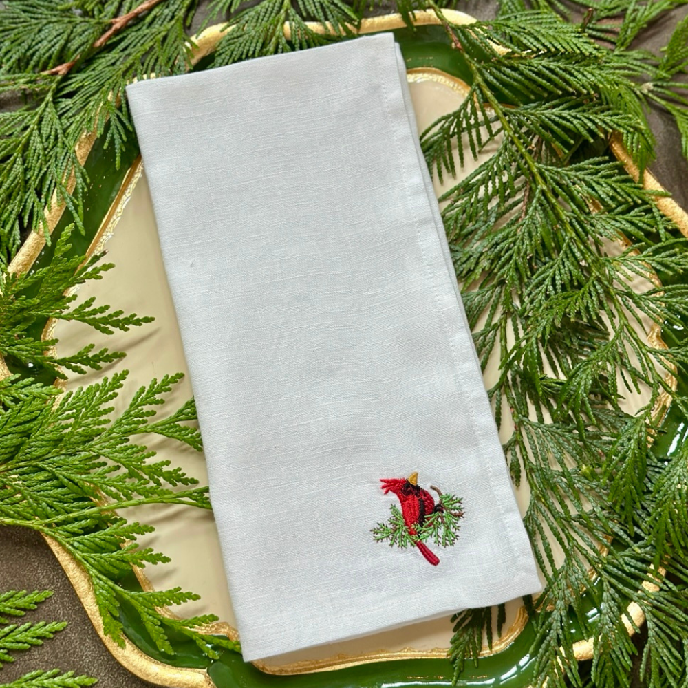 Cardinal Napkin Set - New