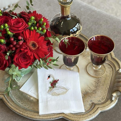 Christmas Swan Towel - New