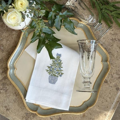 Southern Charm Tree Linen Towel