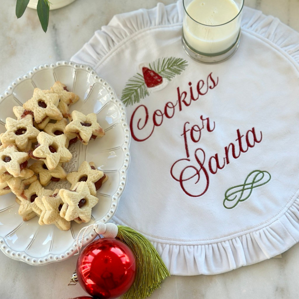 Cookies for Santa Velvet Placemat - New
