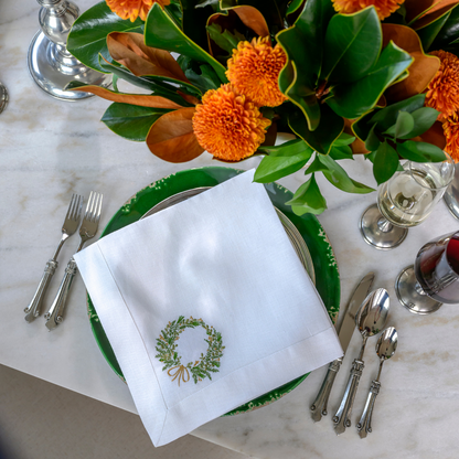 Farmers Market Wreath Napkin - New