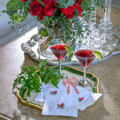 Cardinal Cocktail Napkin Set - New