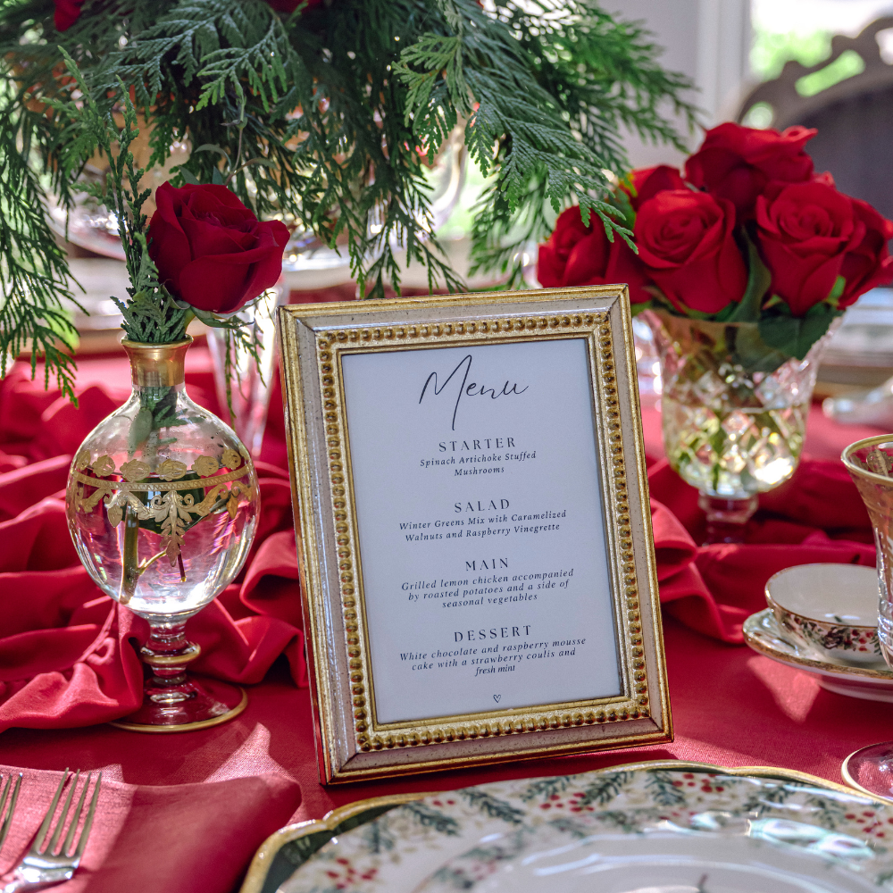 Florentino Wooden Beaded Gold Picture Frame - Website Exclusive - New