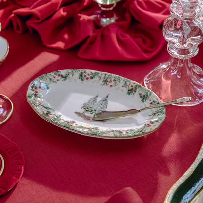 Natale Small Oval Dish