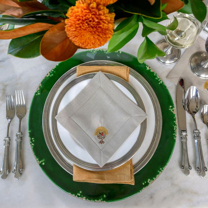 Chargeur Scavo blanc cassé