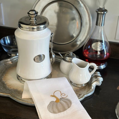 Cinderella Pumpkin Linen Towel - New