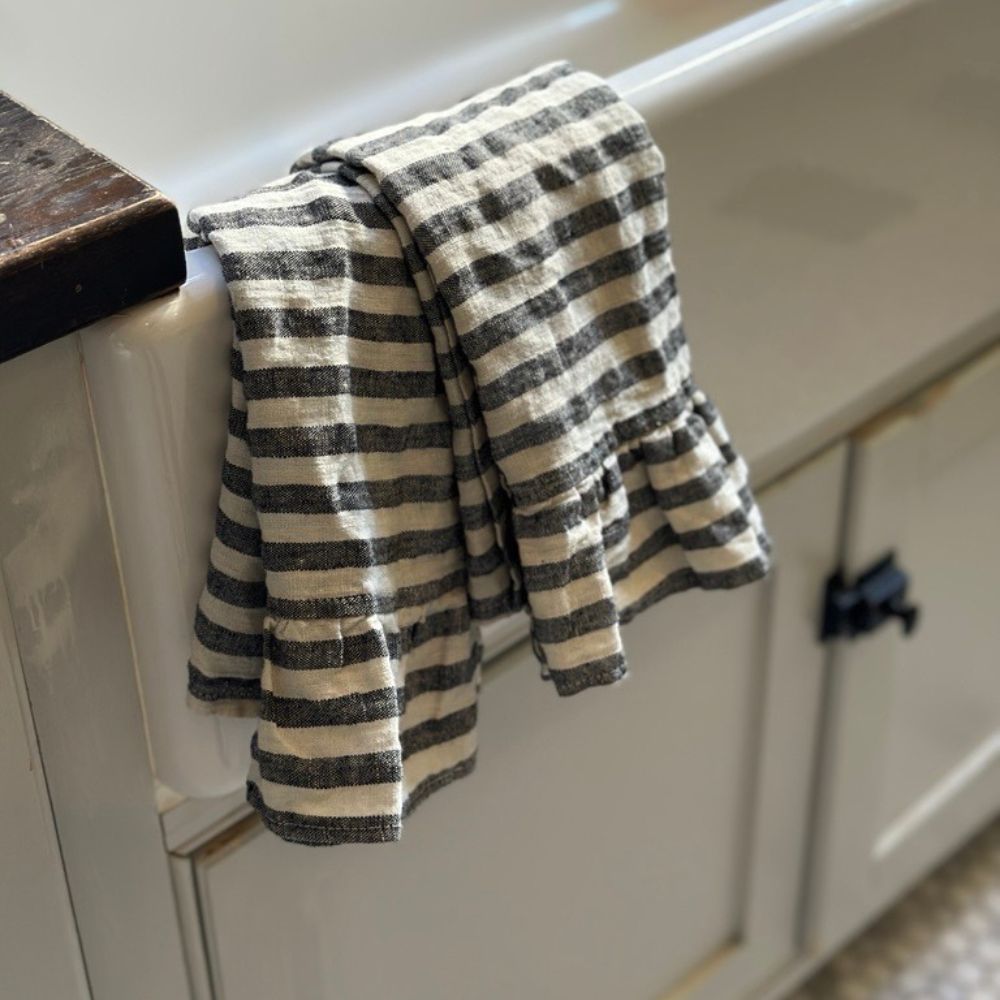 Striped Linen Towel