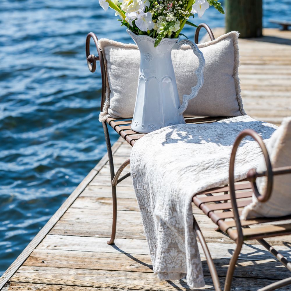 Pattern Jacquard Throw Blanket - Sale