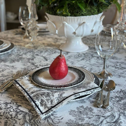 Montefalco Toile Cotton Tablecloth