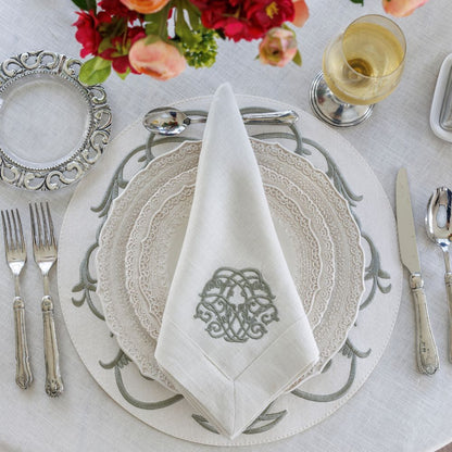 Finezza Cream Salad / Dessert Plate