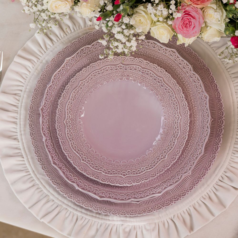 Finezza Rosa Pink Salad / Dessert Plate - New