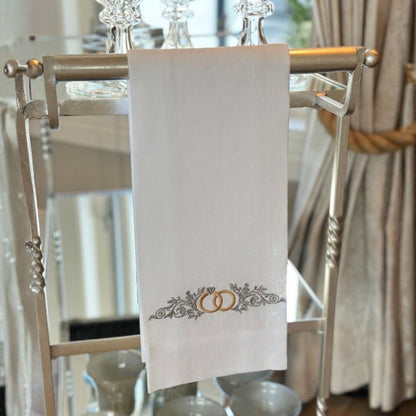 Unity Rings Linen Towel - New