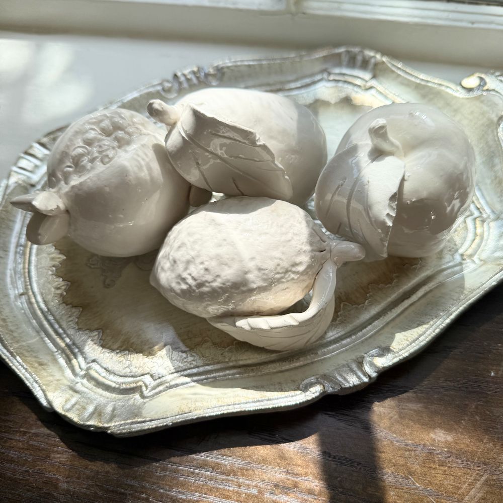 Scavo Ceramic Fruit Set