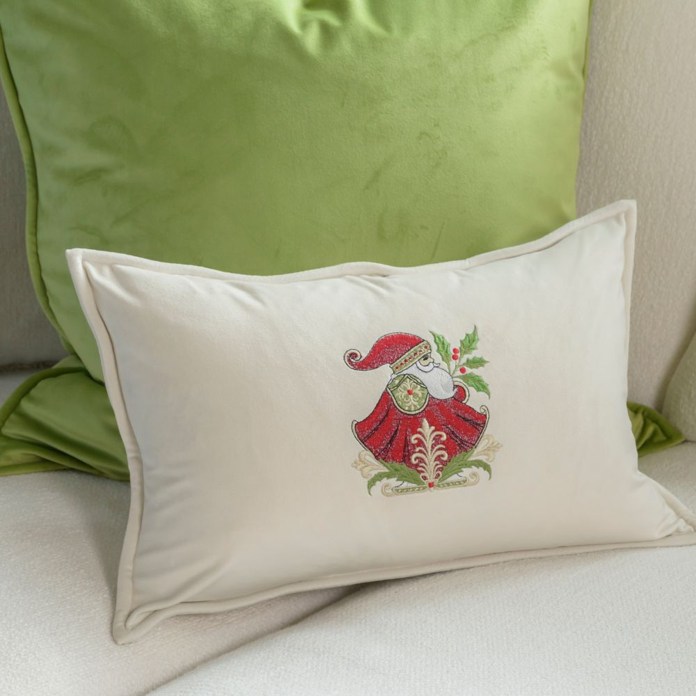 Nordic Santa Boudoir Pillow
