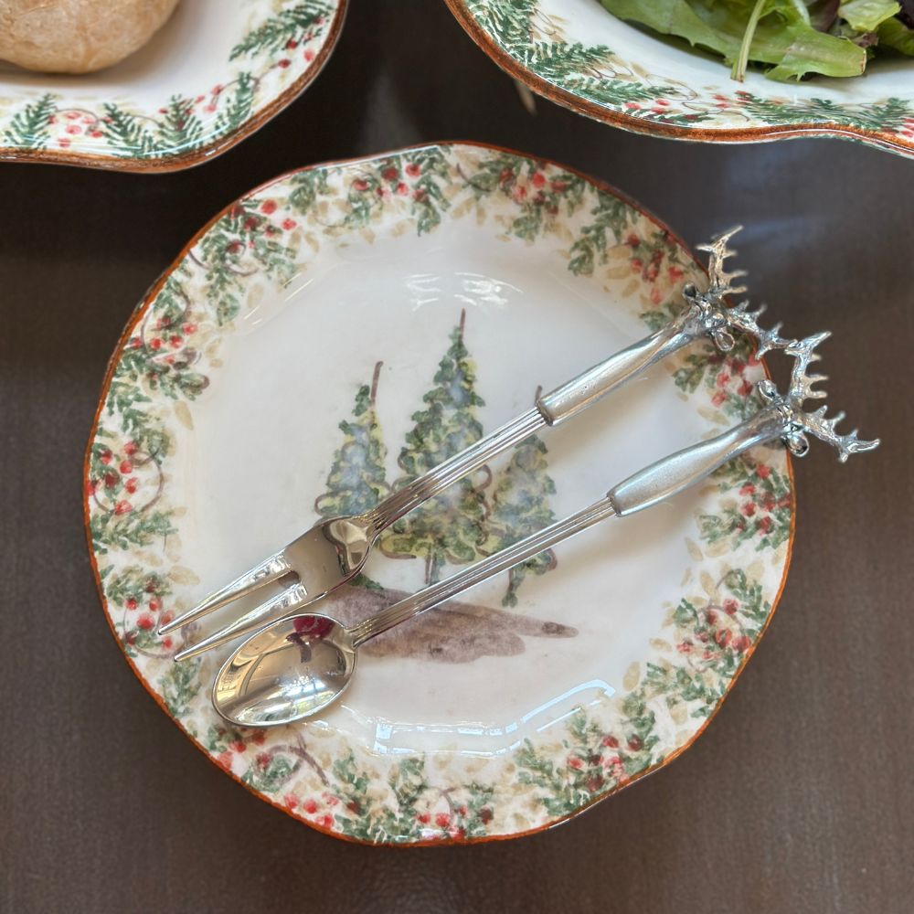 Stag Appetizer Serving Fork - New