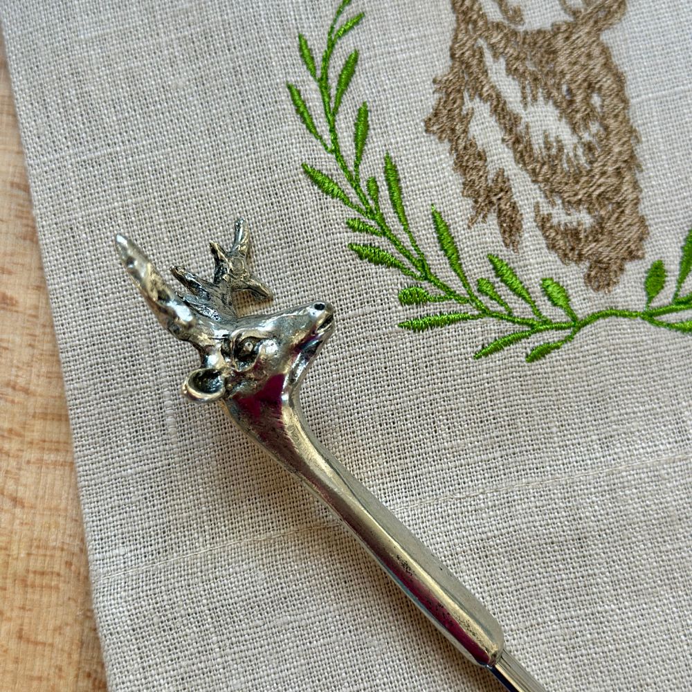 Stag Appetizer Serving Spoon - New