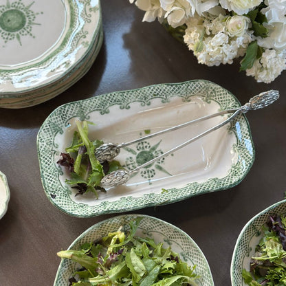 Burano Green Rectangular Dish - New