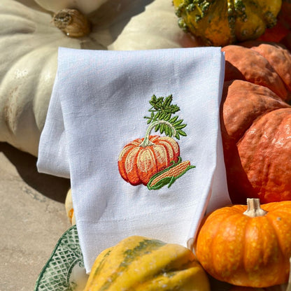 Harvest Pumpkin Towel - Sale