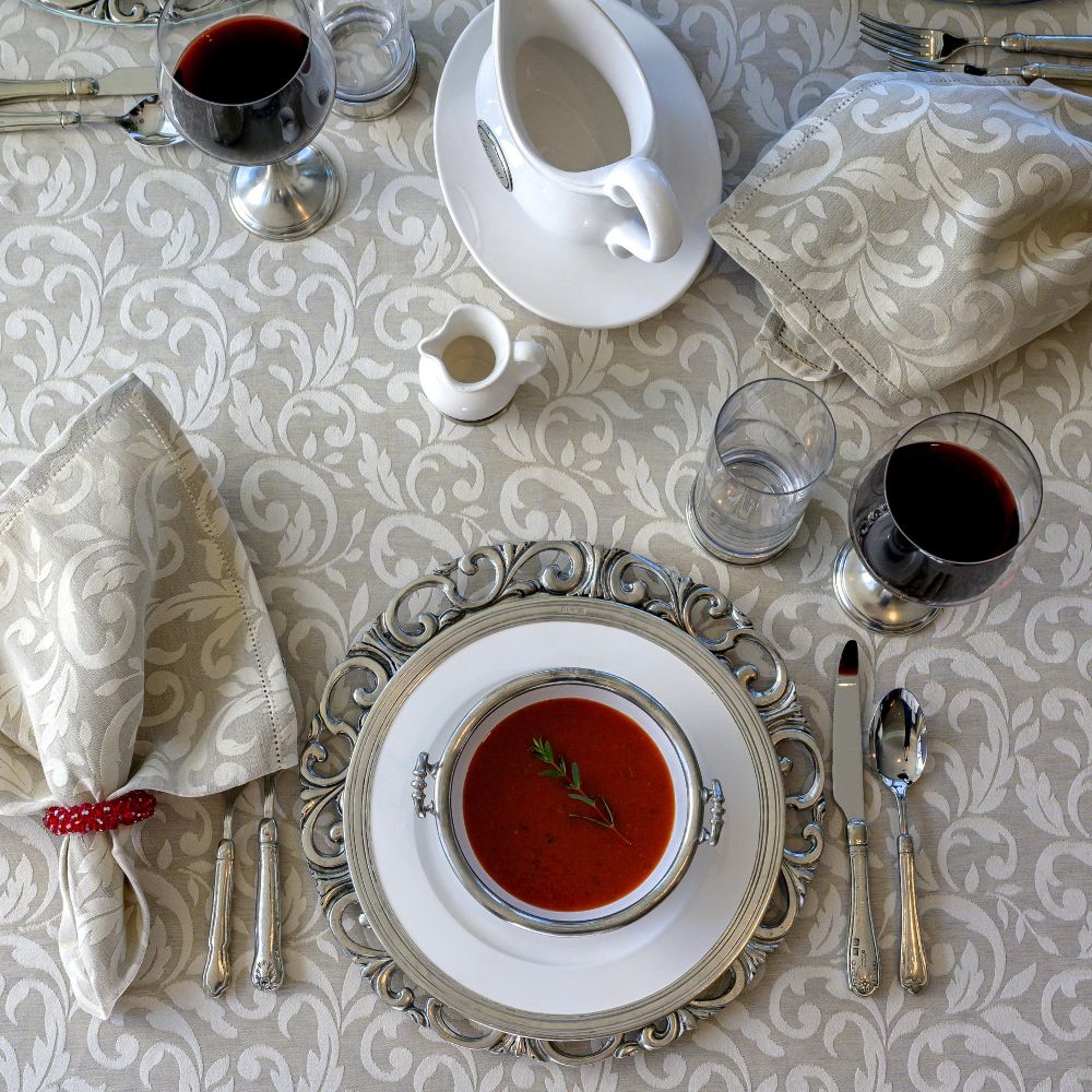 Crema Toscana Tablecloth - Website Exclusive - NEW!