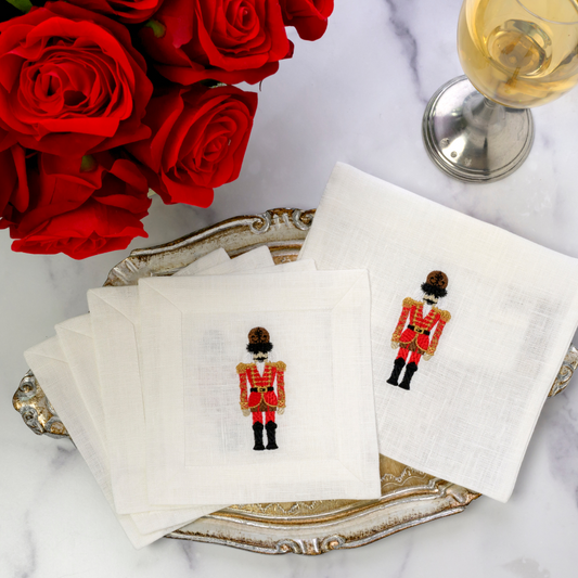 Nutcracker 2025 Cocktail Napkin Set - New