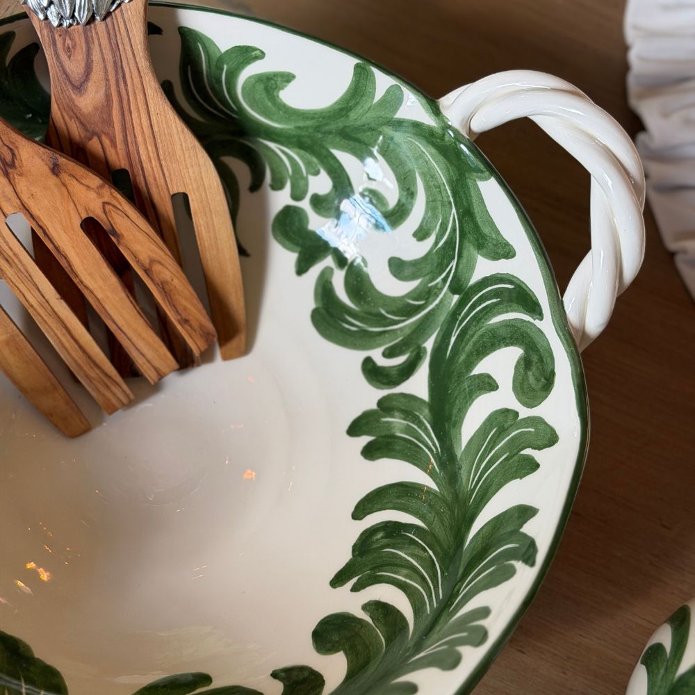 Al Fresco Twist Handle Bowl