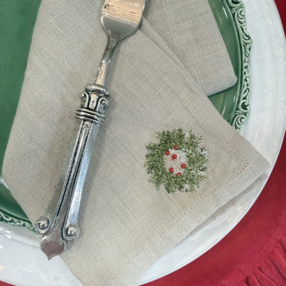 Mini Wreath Napkin Set
