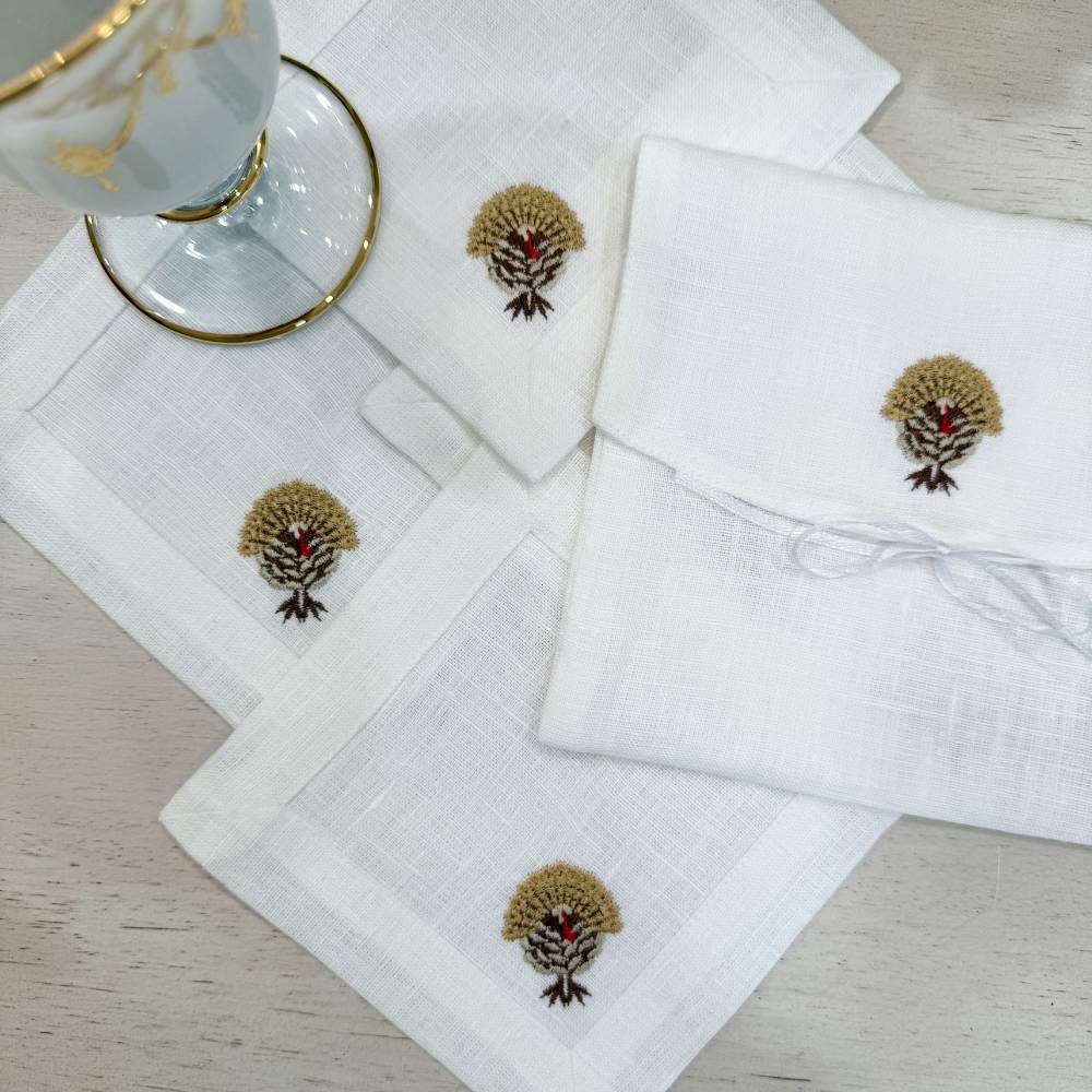 Turkey Cocktail Napkin Set