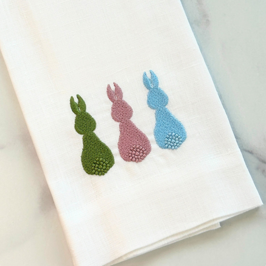 Easter Bunny Trio Towel