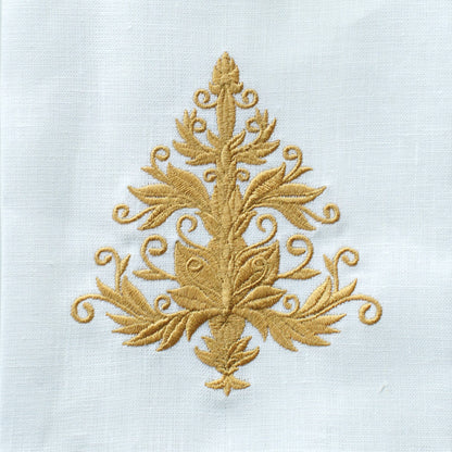 Vetro Tree Linen Towel
