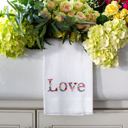 Floral Love Towel