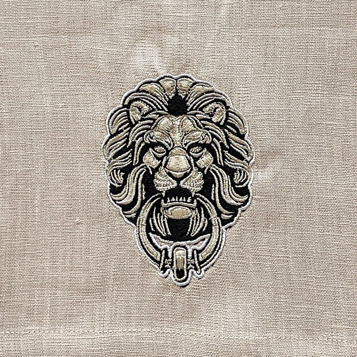 Italian Lion Linen Towel
