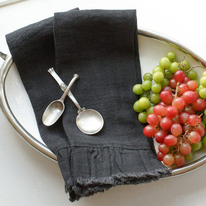 Provence Tumbled Linen Towel