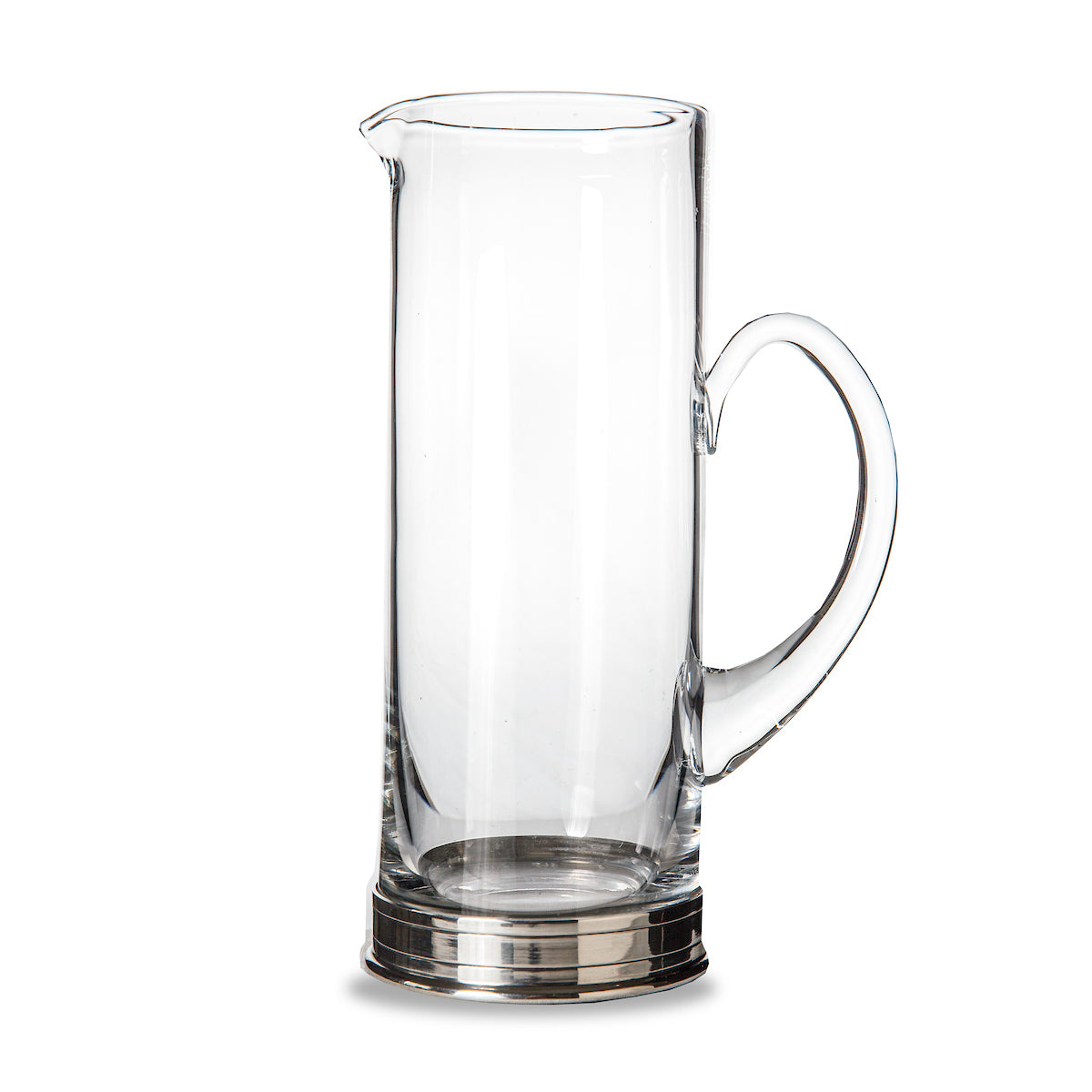 Pitcher Bar Italian Martini Pitcher | Handmade Glass & Pewter | Arte Italica
