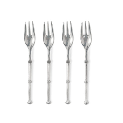 Tavola Appetizer Fork Set of 4 with Pouch