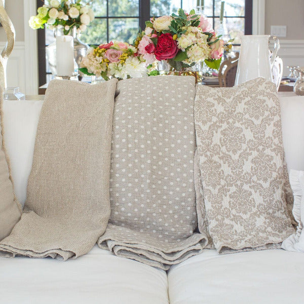 Pattern Jacquard Throw Blanket - Sale