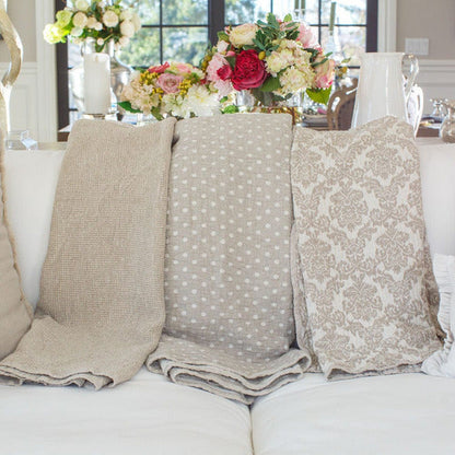 Pattern Jacquard Throw Blanket - Sale