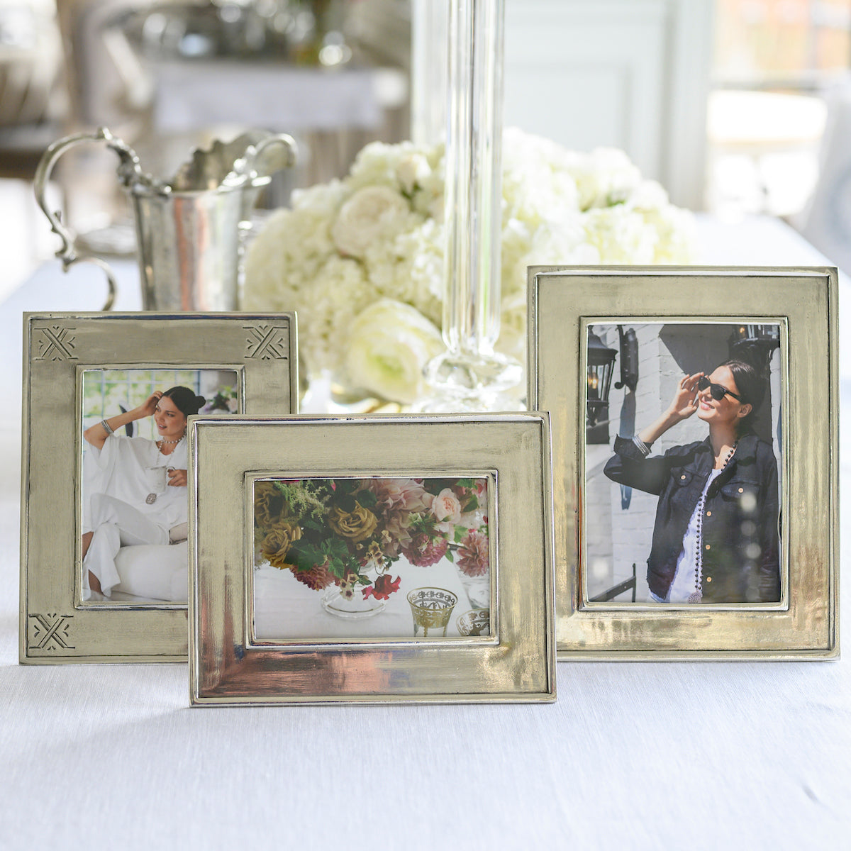 Tuscan Pewter Picture Frame 4 X 6 Arte Italica tuscan-pewter-picture-frame-4-x-6-arte-italica