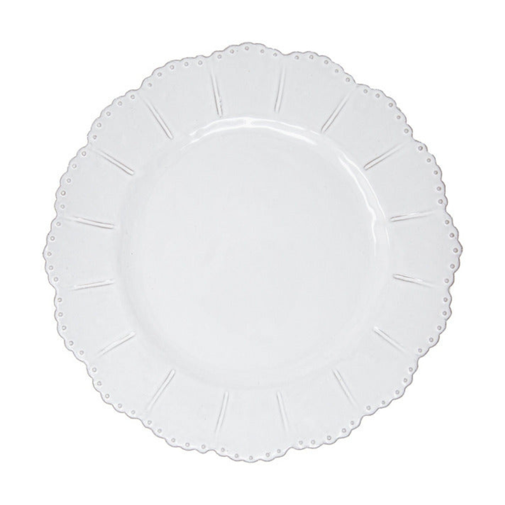 Arte Italica Bella Bianca Dinner Plate