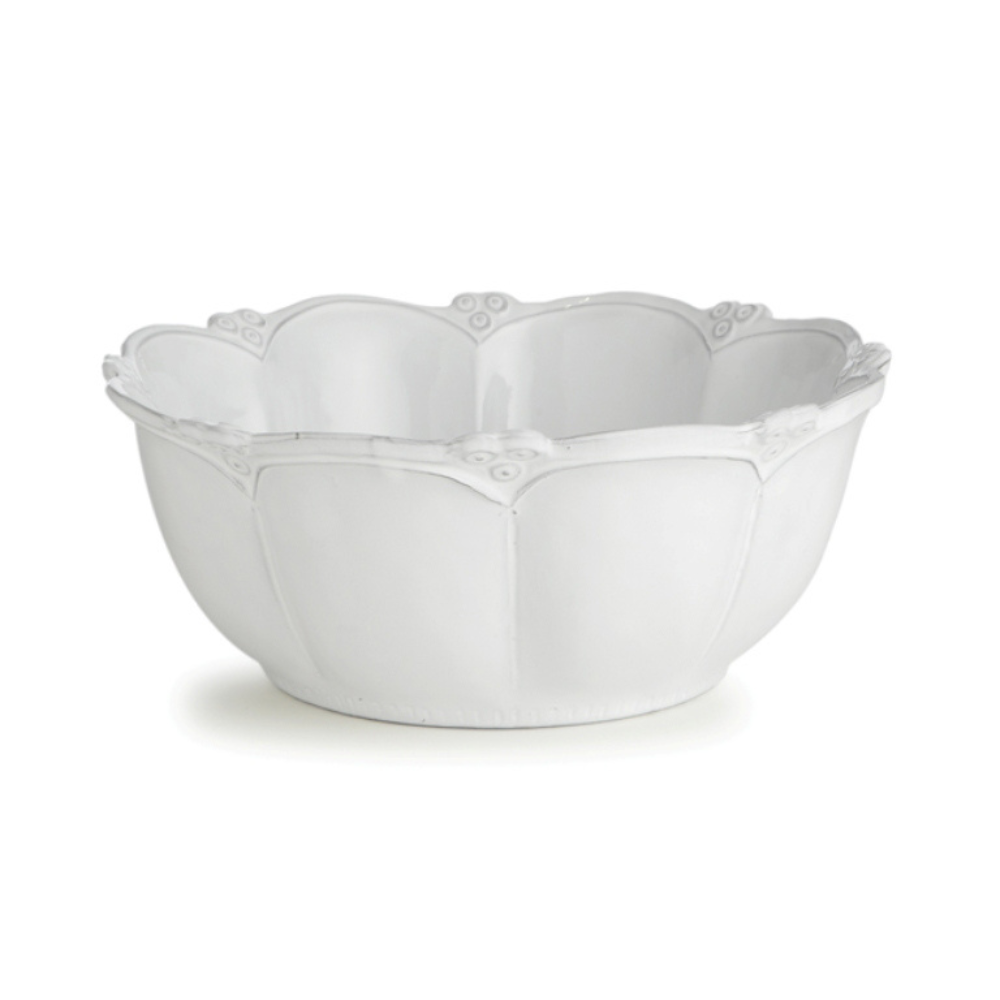 Bella Bianca Rosette Large Bowl