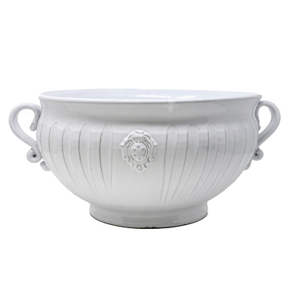 arte italica bella bianca garden urn detail front