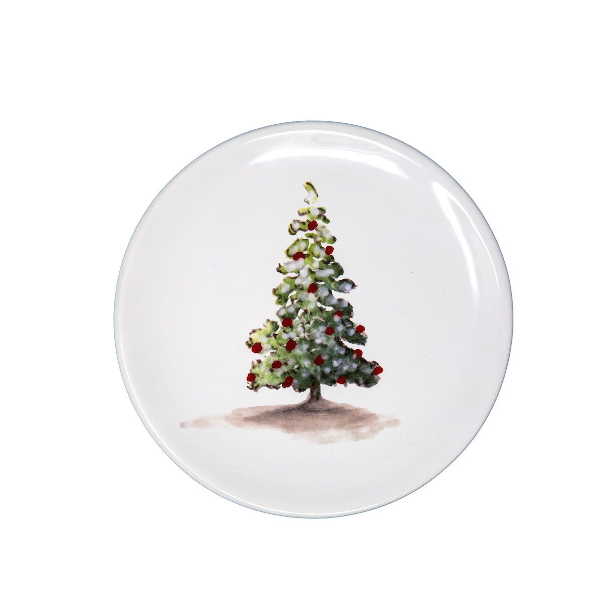 Arte Italica Tuscan Christmas Tree Canape Plate - Thumbnail 2