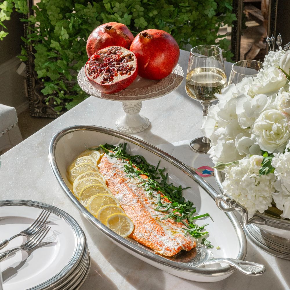 Tuscan Oval Fish Platter - NEW